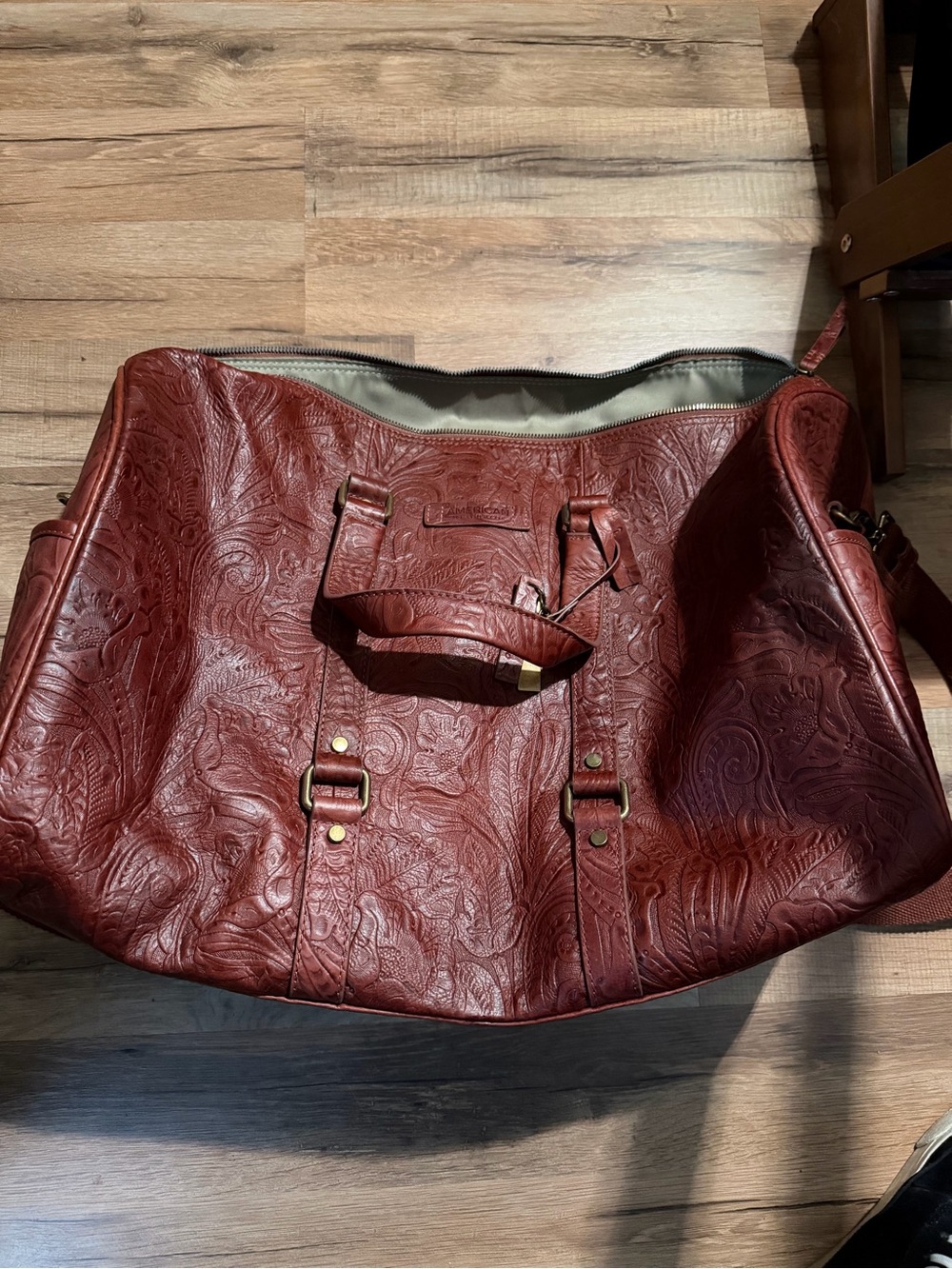 American Leather Company Travel Bag